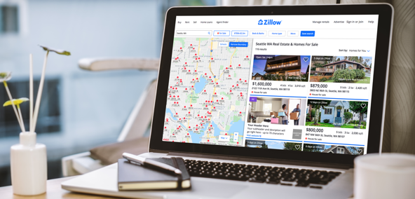 Zillow Landing Page