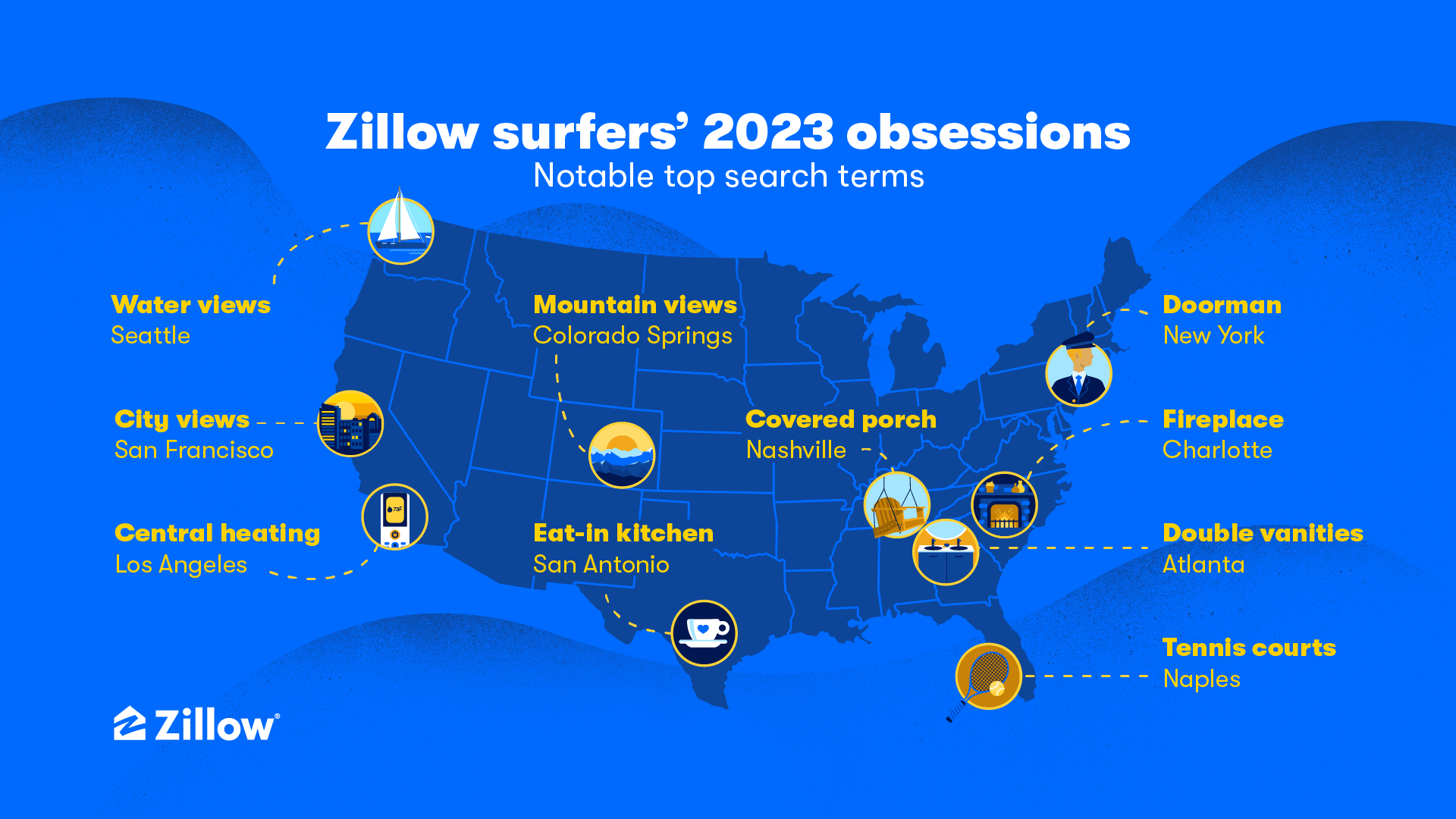 2023 Zillow Surfing Popular Search Terms Map 122023 1 