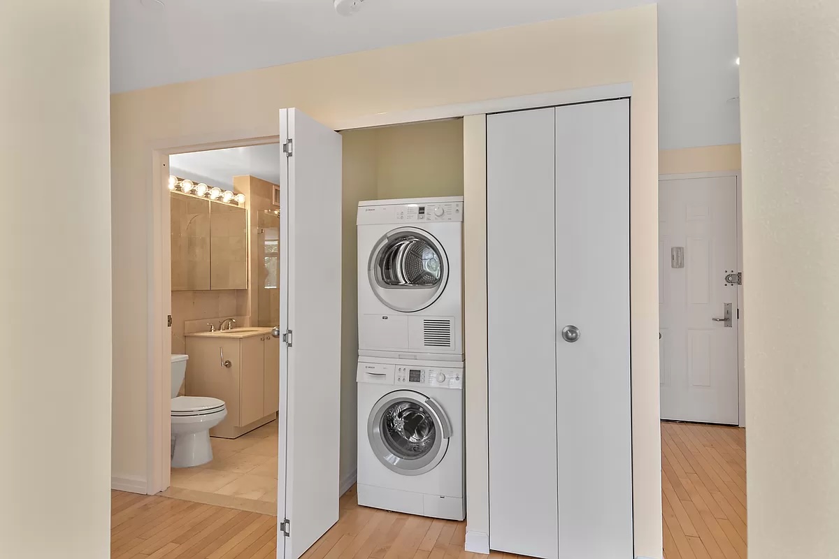 纽约市内带有洗衣机的住房，价格低于85万美元