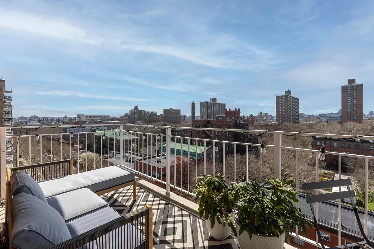 balcony for Clinton Hill co-op