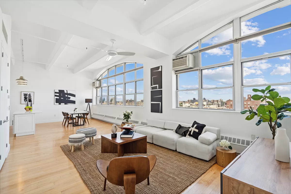 huge living room in Bed-Stuy warehouse apt - open houses for July 20 and 21