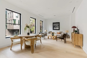 living room in Boerum Hill home - NYC open houses for July 13 and 14