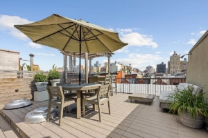 Upper West Side duplex roof deck