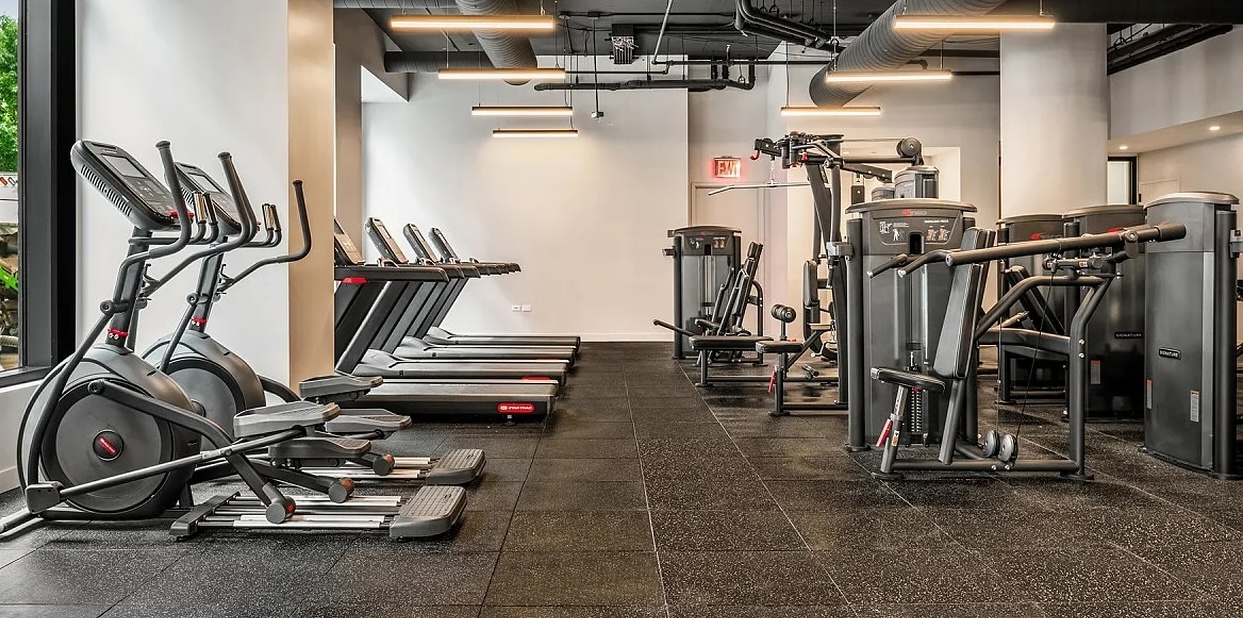 gym in windor terrace building - apartments with gyms in the building