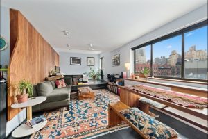 interior photo of apartment in chelsea, new york city