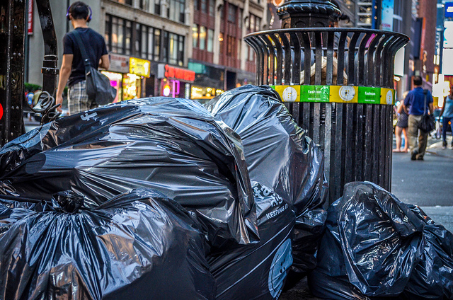 NYC will require small apartment buildings to put trash in