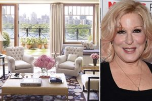 Photo of Bette Midler apartment on fifth avenue