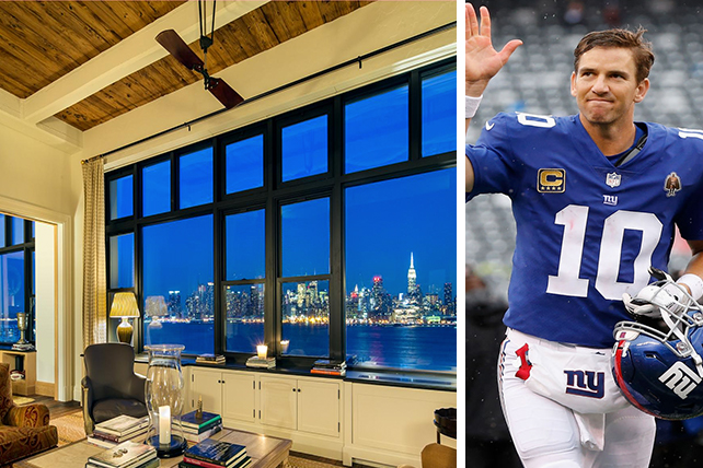 nyc sports stars homes - eli