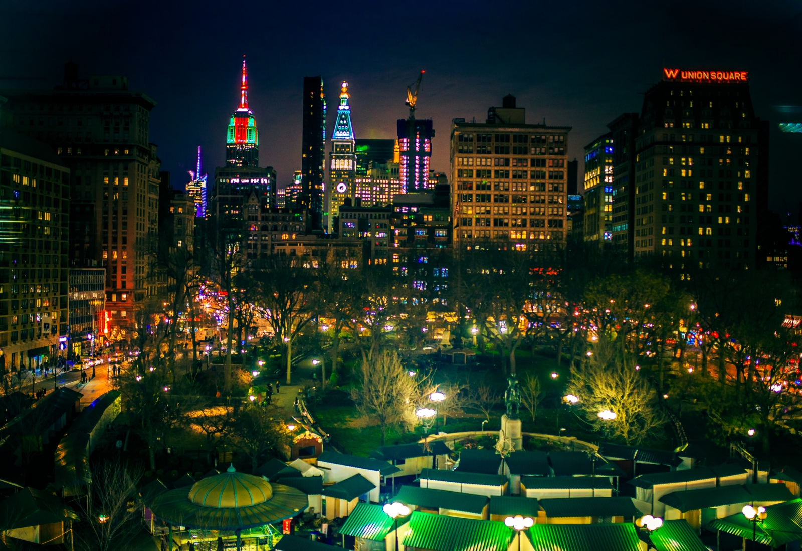 image of holiday markets nyc