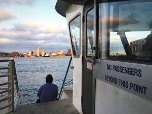 Image of Ferry commute NYC