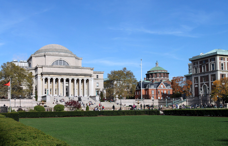 Colombia university campus - manhattan