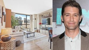 image of matthew morrison apartment