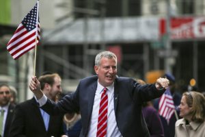 Image of bill de blasio win