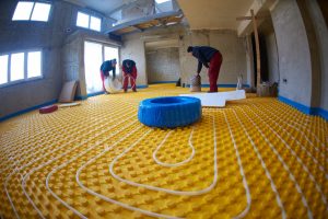 hydronic floor heating