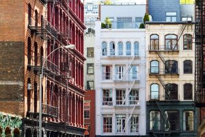 image of SoHo street in New York City