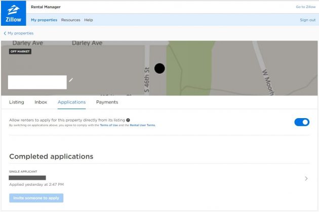 How to use Zillow Rental Applications