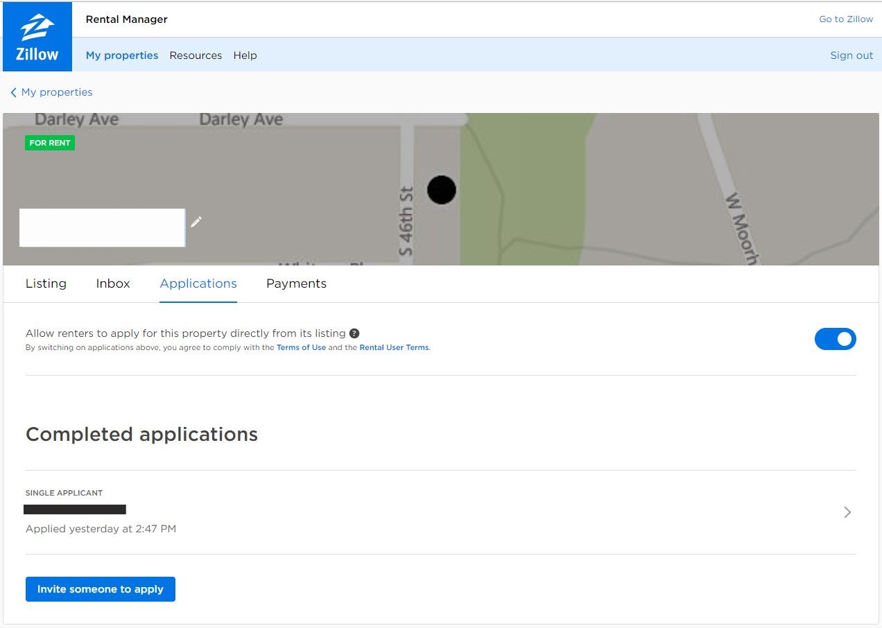 How To Use Zillow Rental Applications 2438